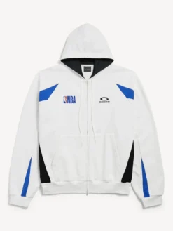 NBA x Balenciaga Zip-Up Oversized Hoodie