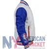 NY Knicks Anne Hathaway Varsity Jacket