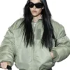 NYFW 2026 Amelia Gray Bomber Jacket
