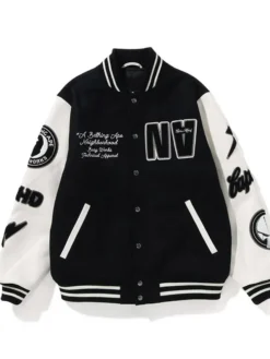 Neighborhood x BAPE Varsity Jacket