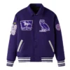 OVO x Western Mustangs University Campus Varsity Jacket
