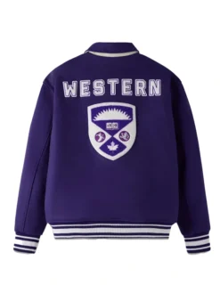 OVO x Western University Mustangs Varsity Campus Jacket
