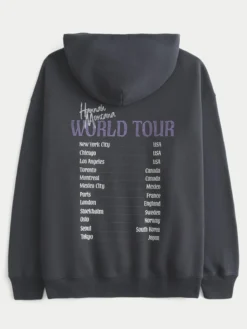 Oversized Hannah Montana Graphic Hoodie