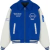 Represent Racing Blue Varsity Jacket