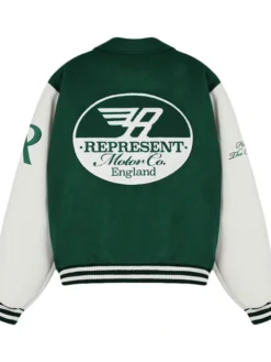 Represent Racing Green Varsity Jacket