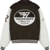 Represent Racing Varsity Brown Jacket