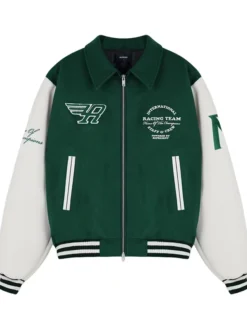 Represent Racing Varsity Green Jacket