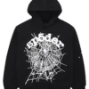 Sp5der Black And White Hoodie