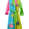 Spa Multicolor Terry Towel Bathrobe