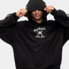 Spider Black Crest Hoodie