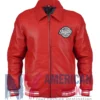 Stegaro Fizz Club Red Leather Jacket