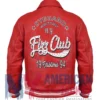 Stegaro Red Club Fizz Leather Jacket