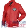 Stegaro Red Fizz Leather Club Jacket