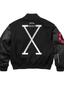 Supreme 40 Acres Varsity Malcolm X Jacket