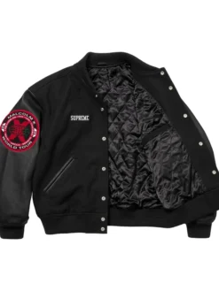 Supreme Acres 40 Malcolm X Varsity Jacket