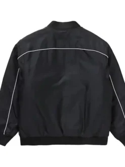 Supreme Contrast Script Black Varsity Jacket