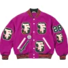 Supreme Drill Team Magenta Varsity Jacket