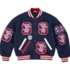Supreme Drill Team Navy Varsity Jacket