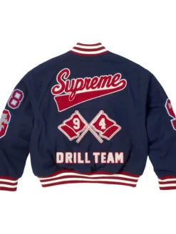 Supreme Drill Team Varsity Navy Jacket