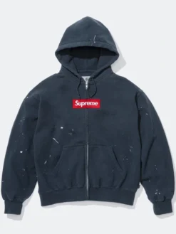 Supreme Navy Margiela Hoodie
