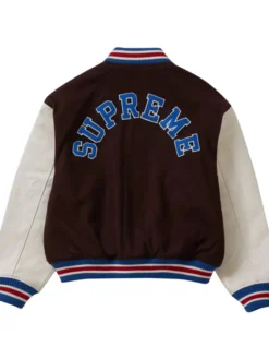 Supreme Tiger Brown Varsity Jacket