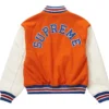 Supreme Tiger Orange Varsity Jacket