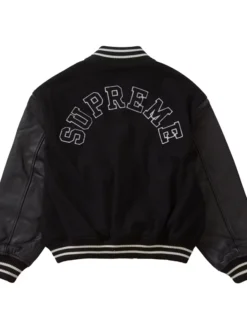 Supreme Tiger Varsity Black Jacket