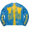 Supreme Vanson Leather Blue Bones Jacket