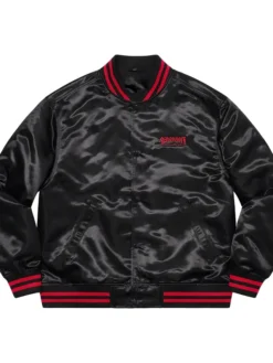 Supreme x Thrasher Varsity Satin Jacket