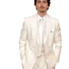 Timothée Chalamet Oscars White 98th Suit
