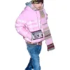 Timothee Chalamet Pink Puffer Jacket