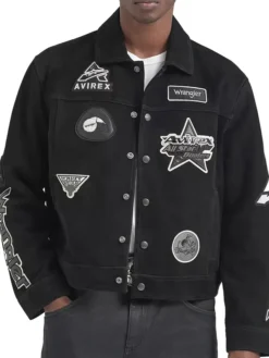 Trucker Wrangler x Avirex Suede Jacket