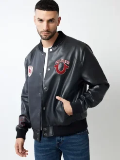 True Religion Varsity Jacket