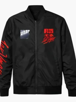 UFC 326 Black Lightweight Bomber Jacket