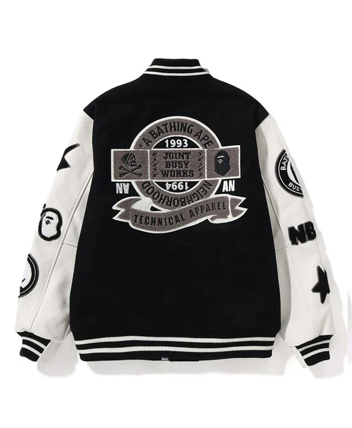 Varsity BAPE x Neighborhood Jacket