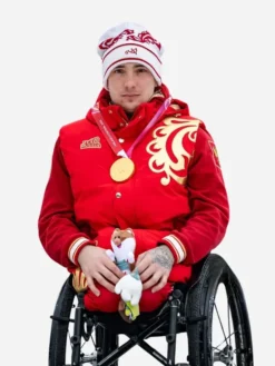 Winter Games 2026 Paralympic Ivan Golubkov Team Russia Vest