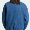 Women's Adidas Denim Firebird Track Lifestyle Jacket