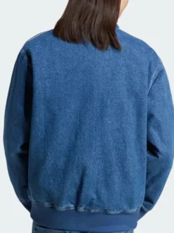 Women's Adidas Denim Firebird Track Lifestyle Jacket