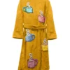 Yellow Terry Towel Bathrobe