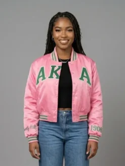 AKA Bomber Varsity Jacket