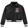 Avirex Black Cropped Icon Jacket