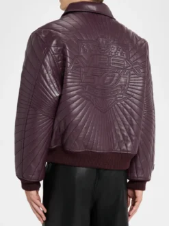 Avirex Leather Trapunto Jacket
