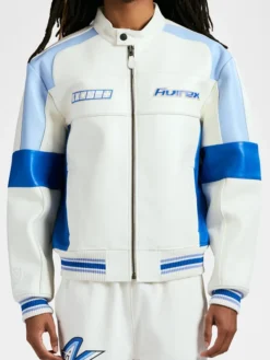Avirex Racing Off Shore Leather Jacket