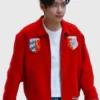 BTS V Bode Wenham Souvenir Red Jacket