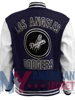 Baseball LA Dodgers Navy Varsity Jacket