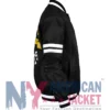 Buffalo Sabres Black Bomber Satin Jacket