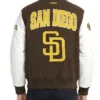 Buy San Diego Padres City Arch Full-Snap Navy Brown and White Varsity