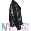CBS Mornings Mary J. Blige Leather Black Blazer