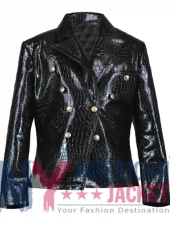CBS Mornings Mary J. Blige Leather Blazer