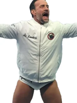 CM Punk WrestleMania 42 White Jacket